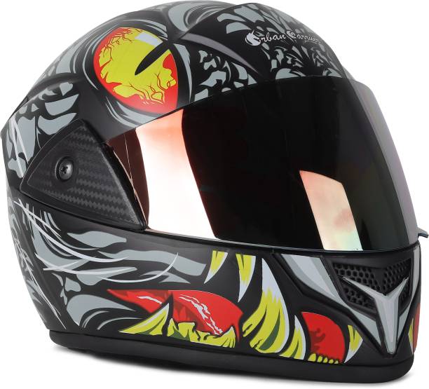 urban carrier ABS Material Full Face Rainbow Visor Helmet, UV Scratch Resistance Motorbike Helmet