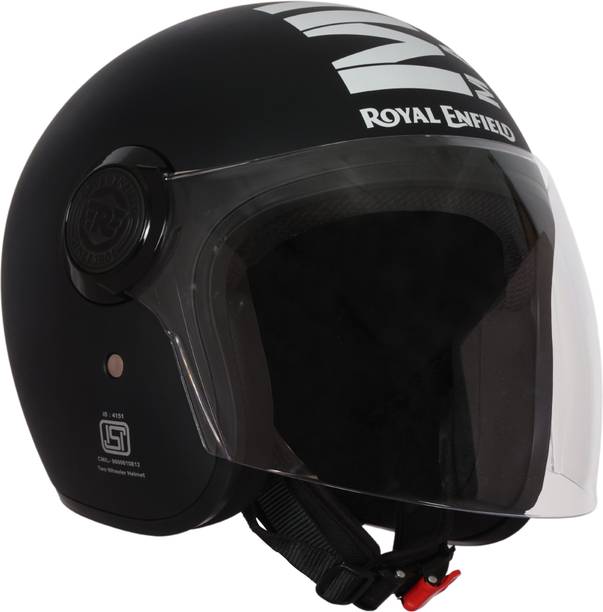 ROYAL ENFIELD Copter Open Face with Visor | ISI & DOT | For Men & Women Motorbike Helmet