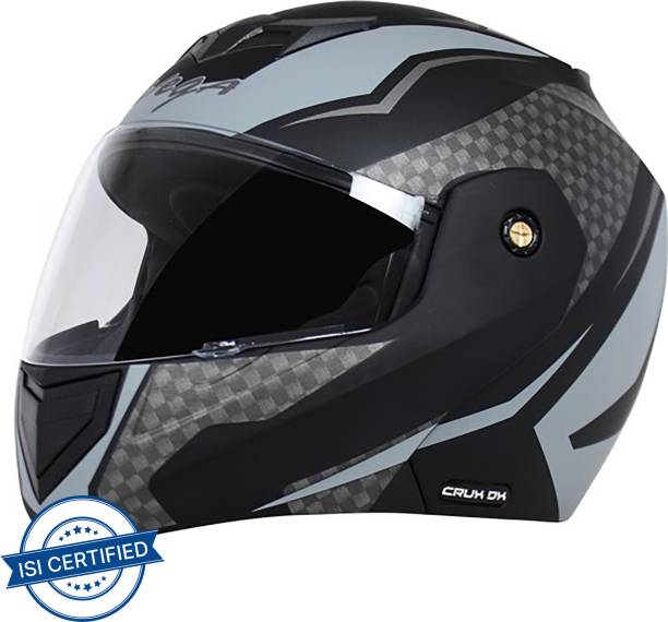 VEGA Crux DX Checks Motorbike Helmet