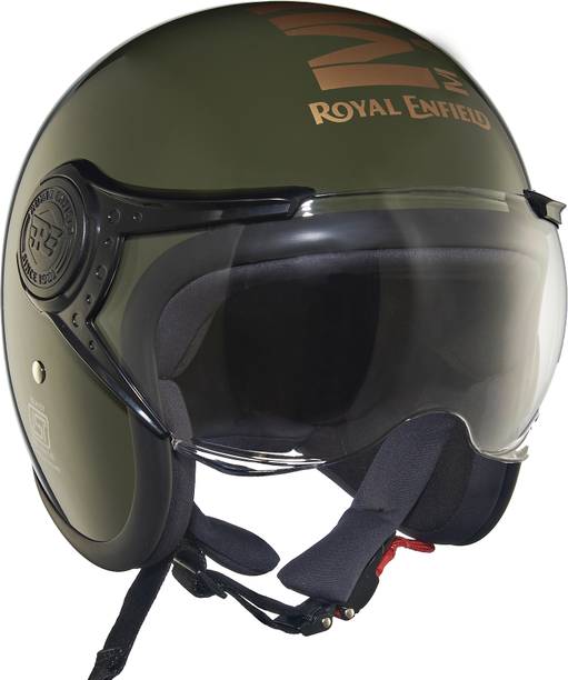 ROYAL ENFIELD MLG Open Face with Visor Motorbike Helmet