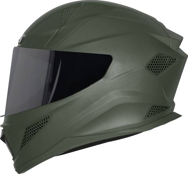 Steelbird SBH-25 Rudra ISI Certified Full Face Helmet for Men and Women Motorbike Helmet Motorbike Helmet