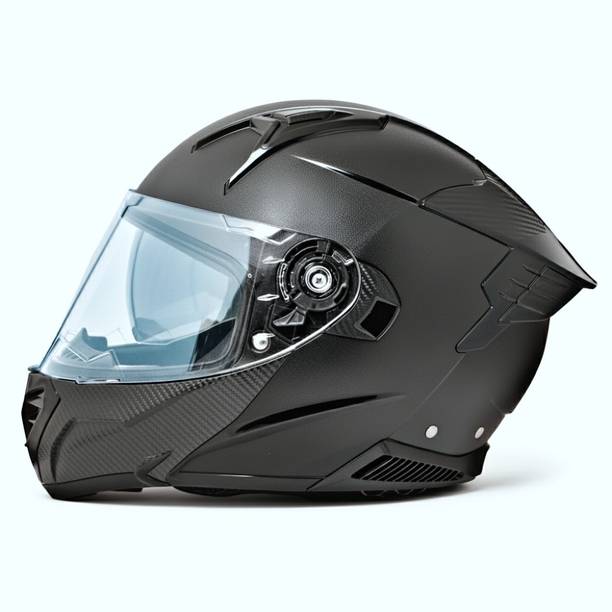 4U SUPREME SUPER B Full Face ISI Marked 100% ABS with Unbreakable Dual Visor Mot