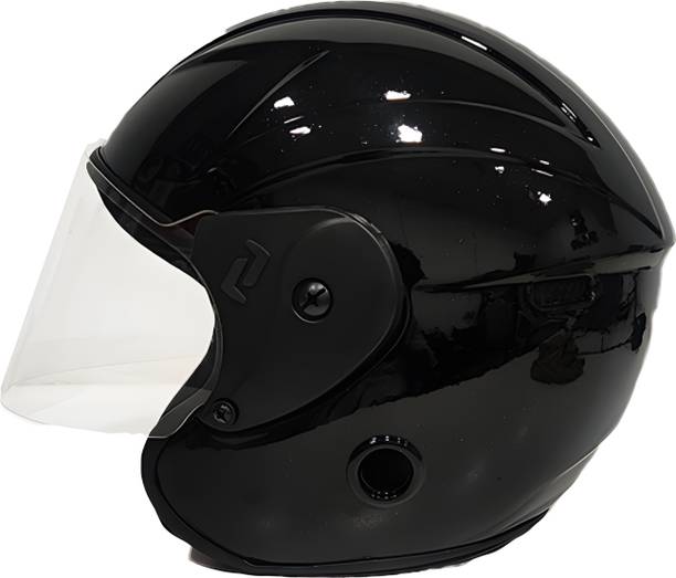 Skylon Naino ISI Certified Open Face Helmet With Clear Vision Visor #RIDEBOLD Motorbike Helmet