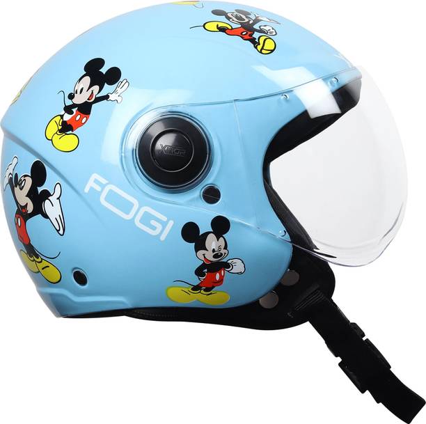 Xinor Fogi for Kids Boys & Girls ISI Certified Motorbike Helmet