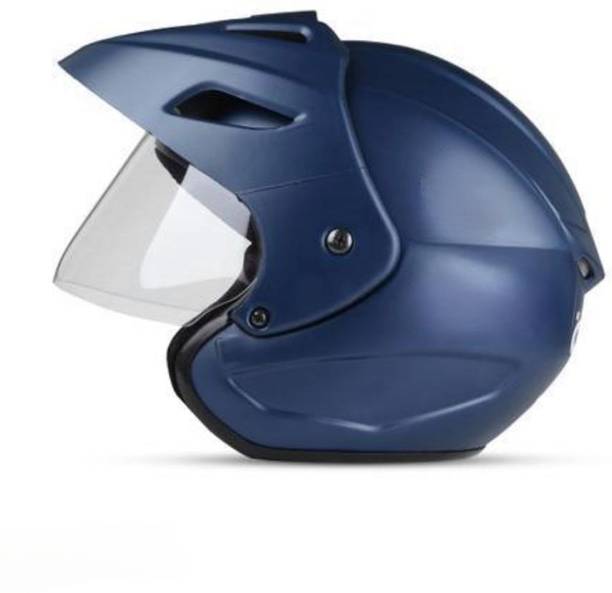 Racing-1 Neno Cap Paint ISI Certified Open Face Helmet for Men & Women Motorbike Helmet