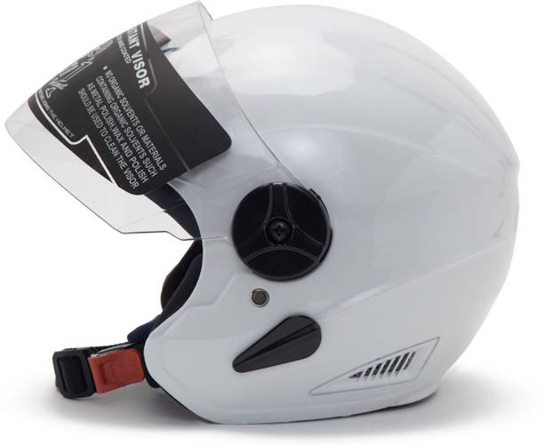 Aksh UNISEX SAFETY HELMET ISI MARK HELMET- TWO WHEELER,BIKE & SCOOTER Y-6665 Motorbike Helmet