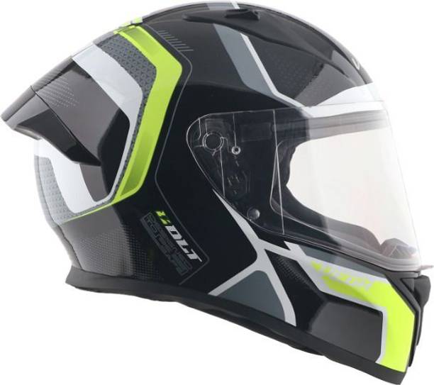VEGA Bolt Tron Dot & ISI Certified Full Face Medium Motorbike Helmet