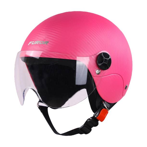 Steelbird SBH-16 Furor ISI Certified Open Face Helmet Motorbike Helmet