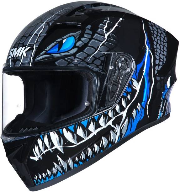 SMK Stellar Motorbike Helmet