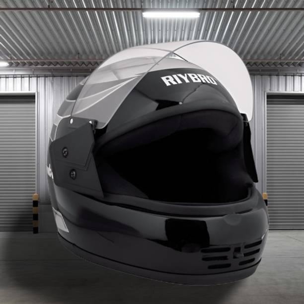 Riybro Full Face ISI Marked High Material with Adjustable strap for Men & Boy Riding Motorbike Helmet