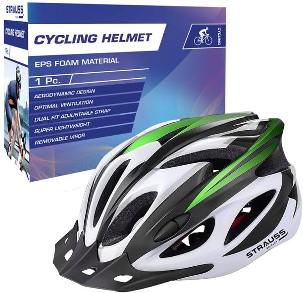 Strauss Adjustable Cycle Helmet | Bicycle Helmet For Boys & Adults Cycling Helmet