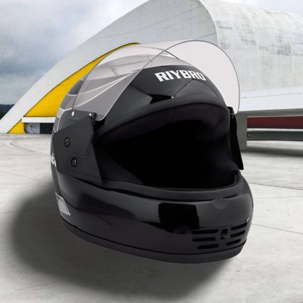 Riybro Full Face ISI Marked High Material with Adjustable strap for Men & Boy Riding Motorbike Helmet