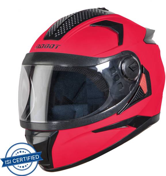 Steelbird SBH-17 Robot Fluo Motorbike Helmet
