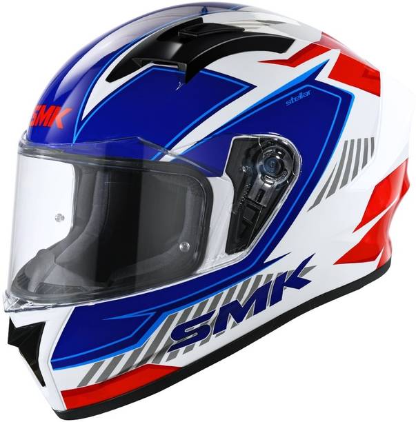 SMK Stellar Sports Adox Motorbike Helmet