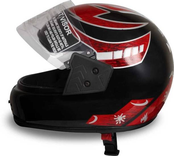 Aksh ROUGH & TOUGH SOLID HELMET ISI MARKED HELMET J-5223 Motorbike Helmet