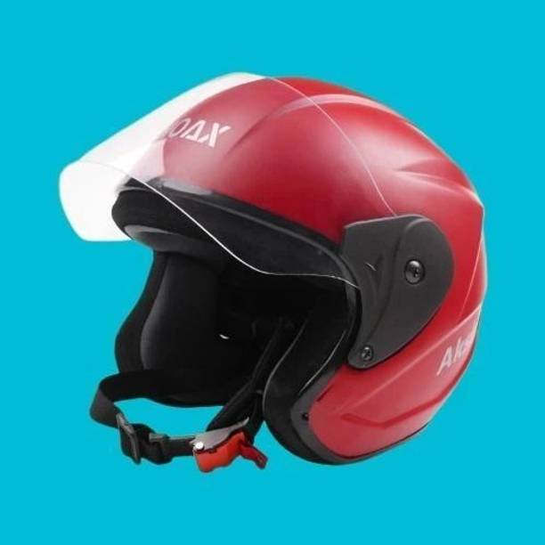 Aksh ROUGH & TOUGH SOLID HELMET ISI MARKED HELMET J-6641 Motorsports Helmet