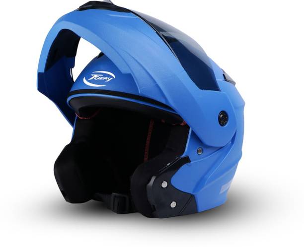 fuery ITCHINF FLIPUP Motorbike Helmet (Blue) Motorbike Helmet