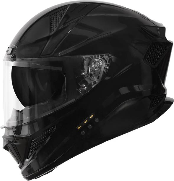 HEADFOX N2F Sharp Smart Bluetooth Full Face Waterproof Helmet for Men & Women Motorbike Helmet