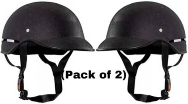 VisorUp Premium Wrinkle Mini Unisex Combo Motorbike Helmet Motorbike Helmet