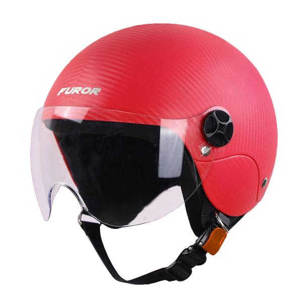 Steelbird SBH-16 Furor ISI Certified Open Face Helmet Motorbike Helmet