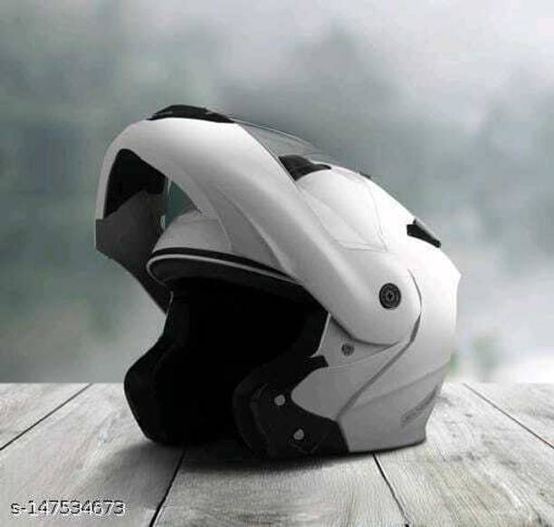 Agx Flipup ABS Material with Polycarbonate Visor Motorbike Helmet