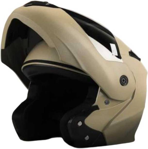 Racing-1 ABS Material Unisex with Unbreakable Visor Motorbike Helmet