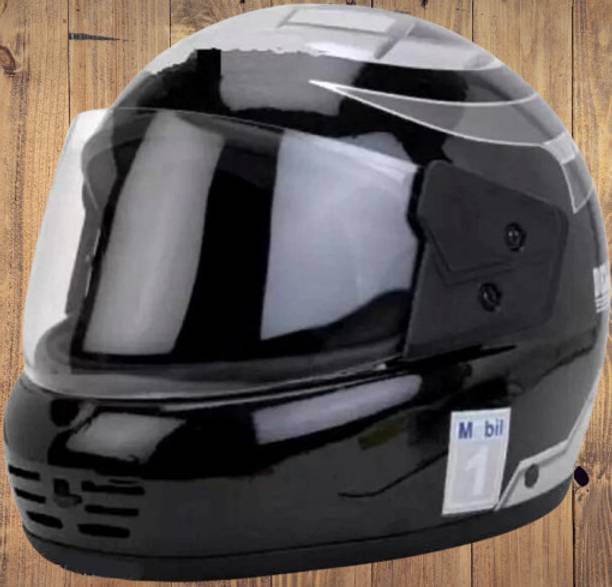 KIN Full Face Helmet_ISI certified_Silver52 Motorbike Helmet