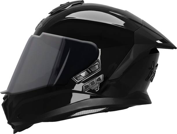 Steelbird SBH-57 Fighter Bass X Bluetooth Helmet, ISI and DOT Certified Full Face Motorbike Helmet