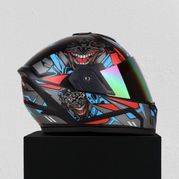 HILLIYARD A Full Face Motorcycle Helmet for Men | ISI Certified Helmet for Highway Riding Motorbike Helmet