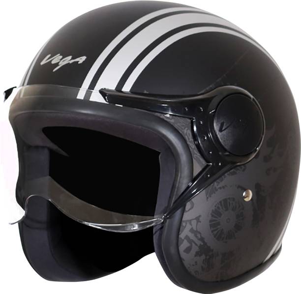 VEGA Jet Old School Motorbike Helmet