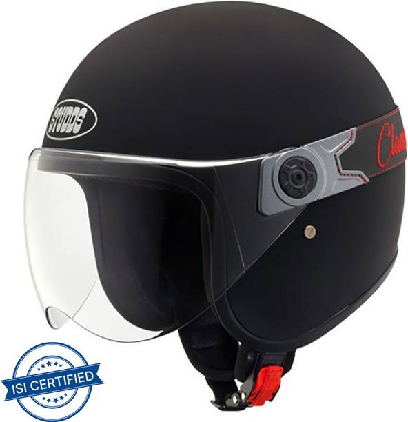 STUDDS Jetstar Classic With Chopper Visor Motorbike Helmet