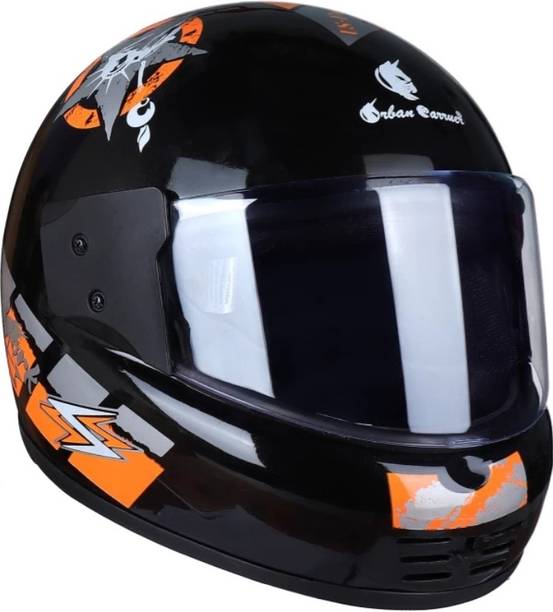 Maxwell Full Face Helmet ISI Marked strap for Men & Women Bike & Scooty Riding Motorbike Helmet
