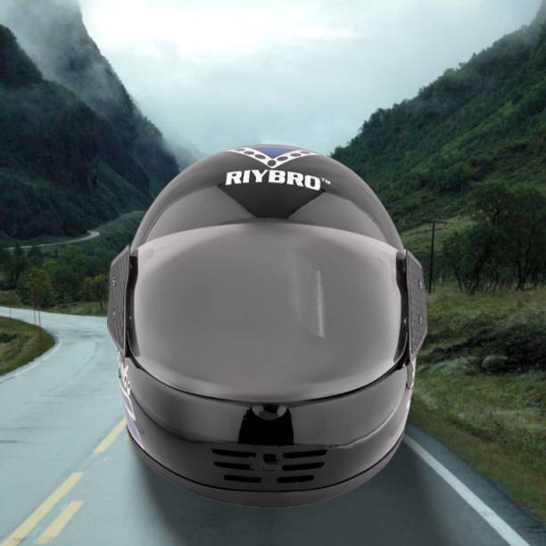 Riybro Full Face ISI Marked High Material with Adjustable strap for Men & Boy Riding Motorbike Helmet