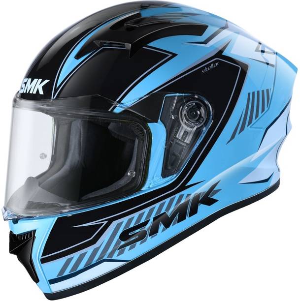 SMK Stellar Sports Adox Motorbike Helmet