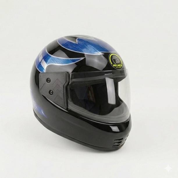 HELMEX FULL FACE HELMET WITH ISI MARK Motorbike Helmet
