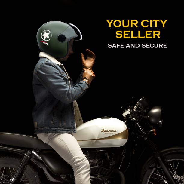YOURCITYSELLER FILL UP HELMET FOR MENS Motorsports Helmet