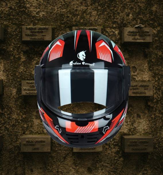 urban carrier ABS Material Shell Full Face Helmet, Unti UV Scratch resistance Motorbike Helmet