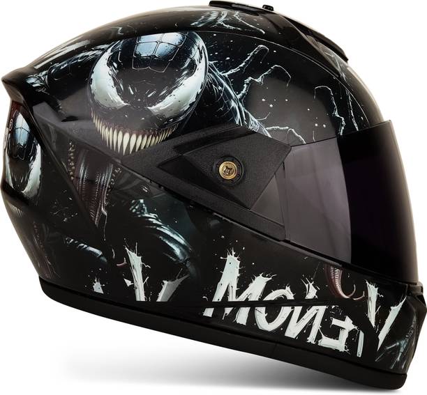 वाइसरअप Premium Full Face Bike Helmet with Advanced Ventilation &Safety Features for Men हेलमेट