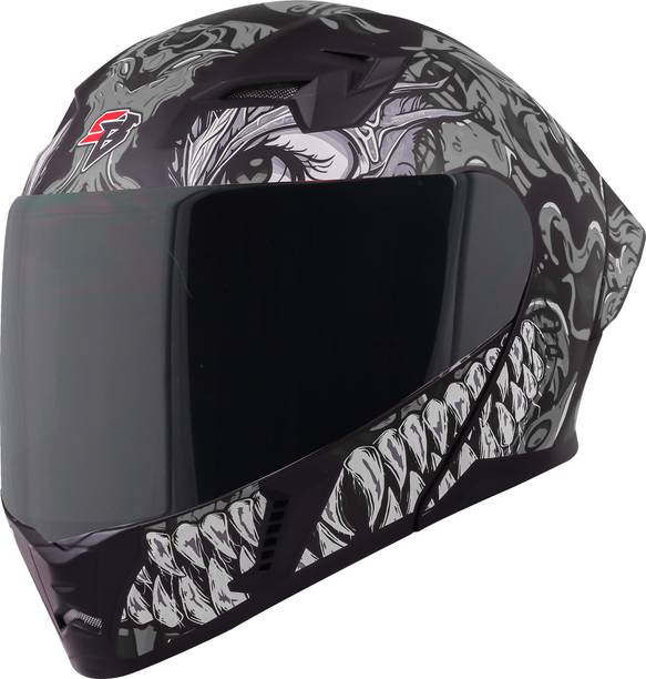 Steelbird SBA-20 Draco ISI Certified Flip-Up Helmet for Men and Women Motorbike Helmet