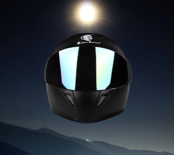 अर्बन कैरीअर ABS Material Full Face Rainbow Visor, UV Scratch Resistance हेलमेट