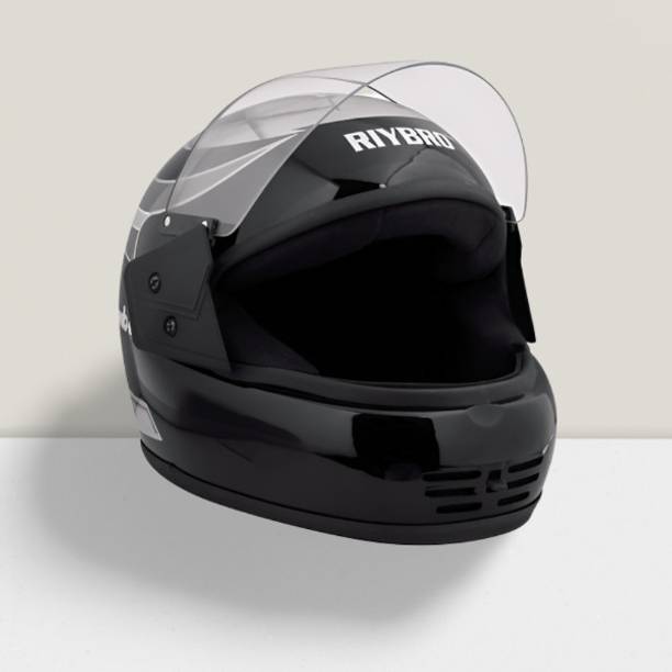Riybro Full Face ISI Marked High Material with Adjustable strap for Men & Boy Riding Motorbike Helmet
