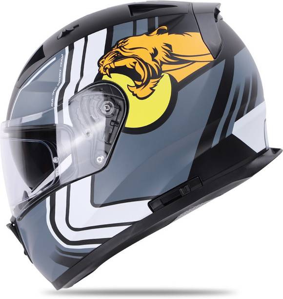IGNYTE IGN-7 Targa ISI/DOT Certified Full Face Helmet Motorbike Helmet