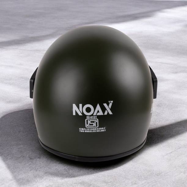 NOAX HELMET FULL FACE HELMET ISI MARK CERTIFIED HELMET N-990 Motorbike Helmet