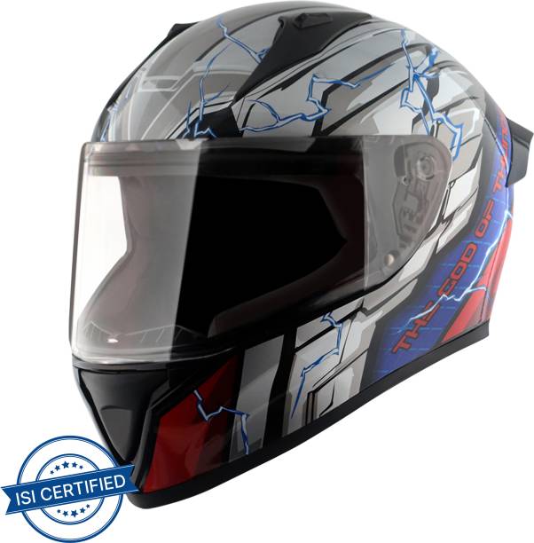 VEGA Bolt Marvel Thor Edition Motorbike Helmet