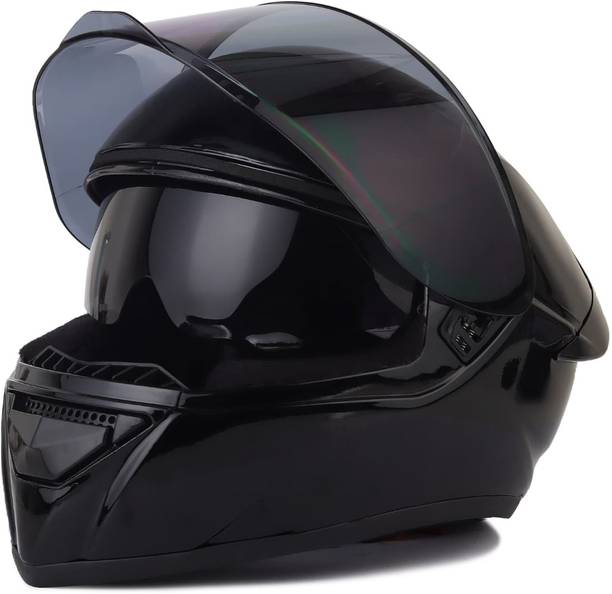 आयरनवॉल्ट ABS Material Shell with Unbreakable Visor, Unisex ISI Certified हेलमेट