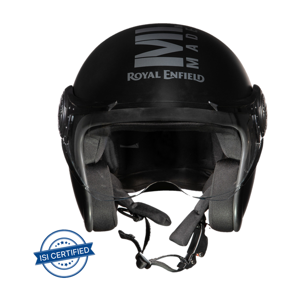 ROYAL ENFIELD MLG Open Face with Visor Motorbike Helmet