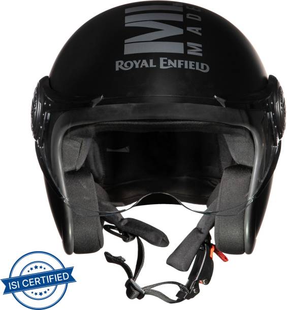 ROYAL ENFIELD MLG Open Face with Visor Motorbike Helmet