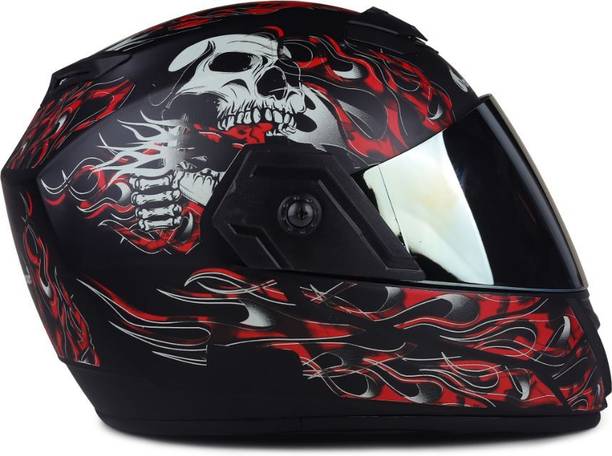 urban carrier ABS Ghost Rider Full Face Rainbow Visor(J49) Motorbike Helmet