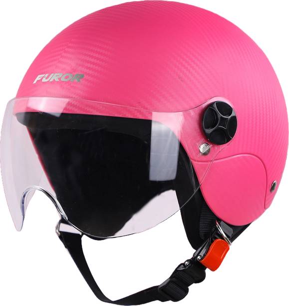 Steelbird SBH-16 Furor ISI Certified Open Face Helmet Motorbike Helmet