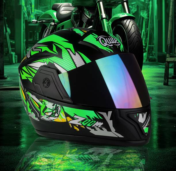 stiss QUITEGREENRAMBO Motorbike Helmet